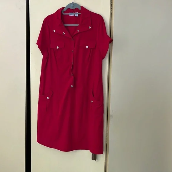 Chico's | Dresses | Cranberry Red Dress By Zenergy By Chicos | Poshmark Chico's | Dresses | Cranberry Red Dress By Zenergy By Chicos | Poshmark